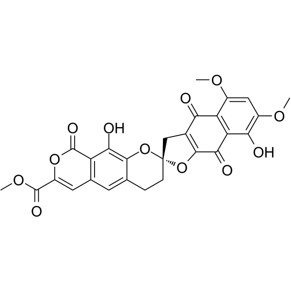 β-Rubromycin 27267-70-5